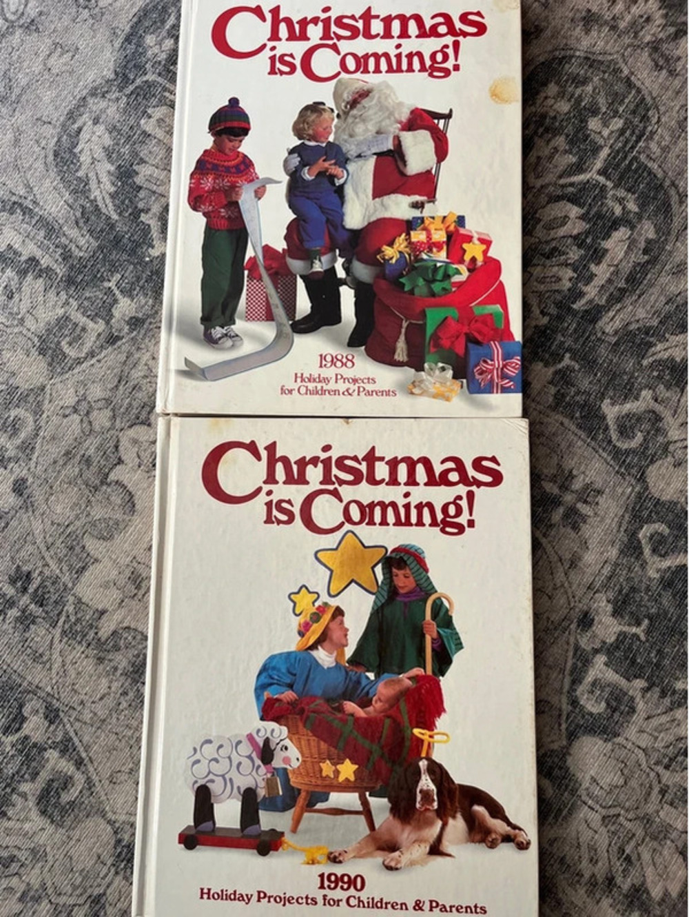 Vintage Christmas is coming kids craft projects